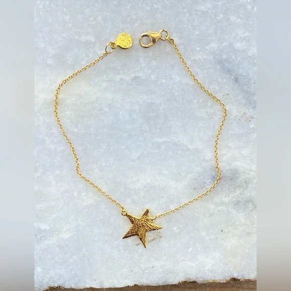 Gorjana Jewelry Gorjana Super Star Charm Bracelet 8k Gold